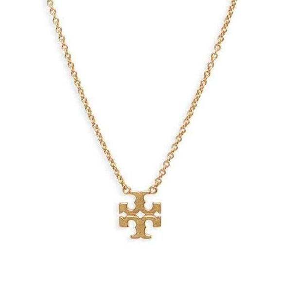 Tory Burch Jewelry - NWT Tory Burch Gold Logo Shape, 18 in. Necklace
